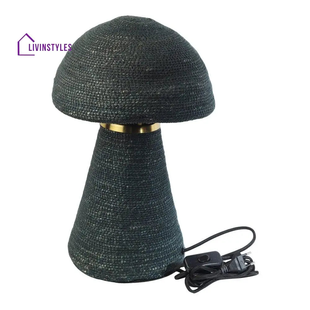 Luna Meadowgrass Lamp Blue