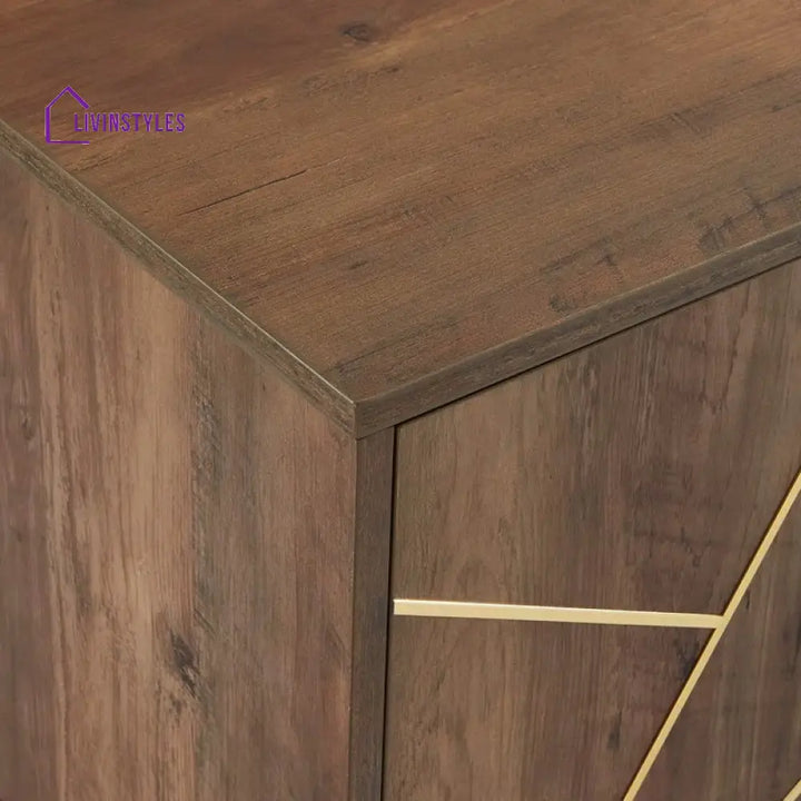Lyla Wooden Finish Tv Unit Stand for Living Room