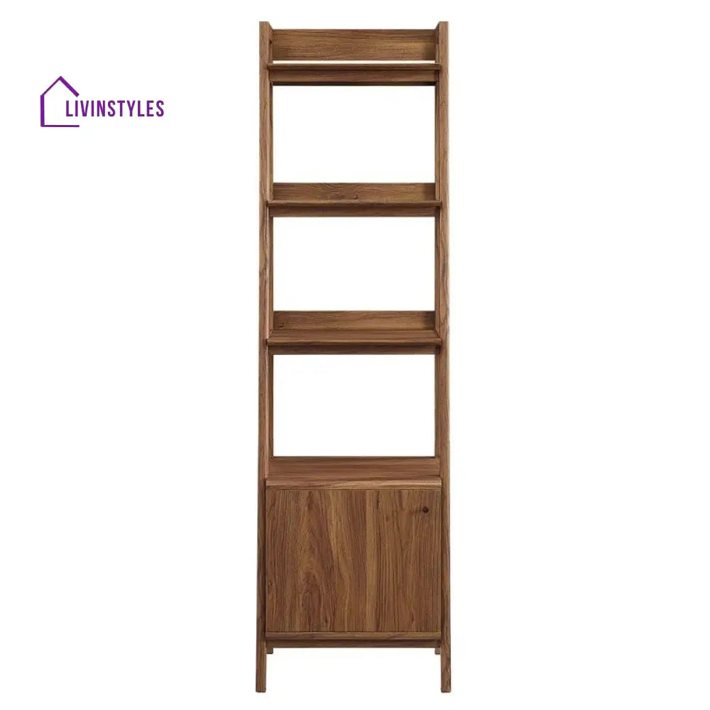 Lyubov Solid Wood Bookshelves | Bookshelf for Living Room | Bedroom | Drawing Room | Study Room