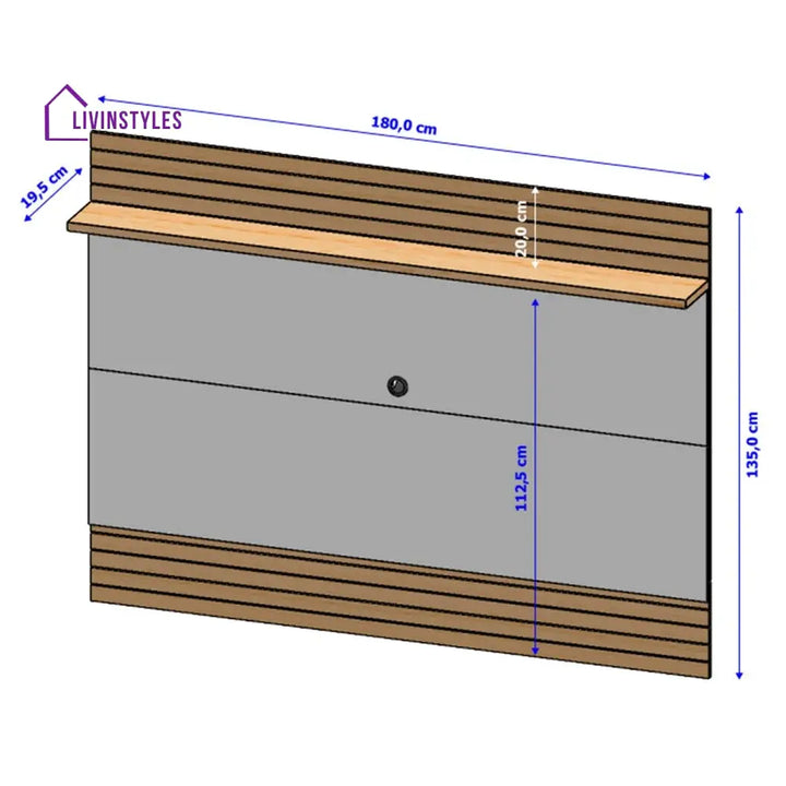 Lyubov Wall Mounted Tv Unit Stand for Living Room