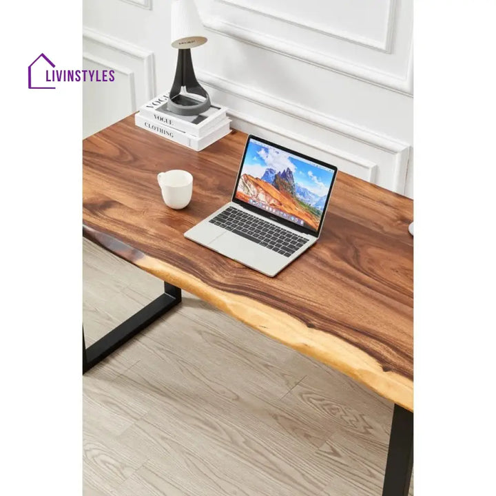 Lyudmila Solid Sheesham Wood Study Table for Students