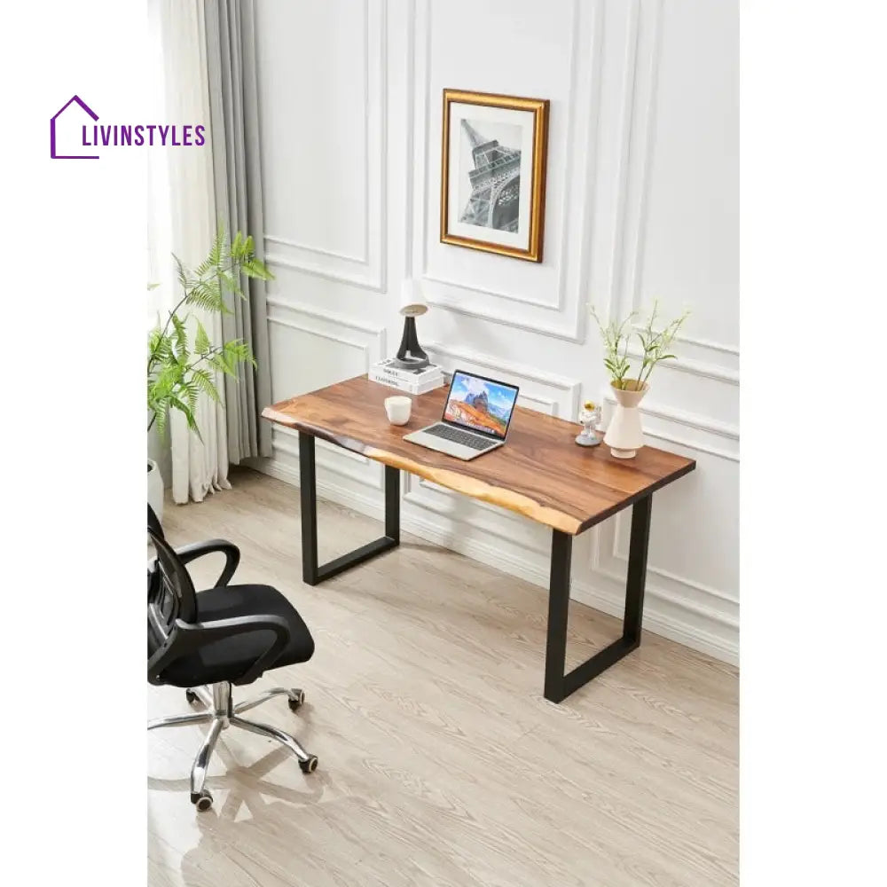 Lyudmila Solid Sheesham Wood Study Table for Students