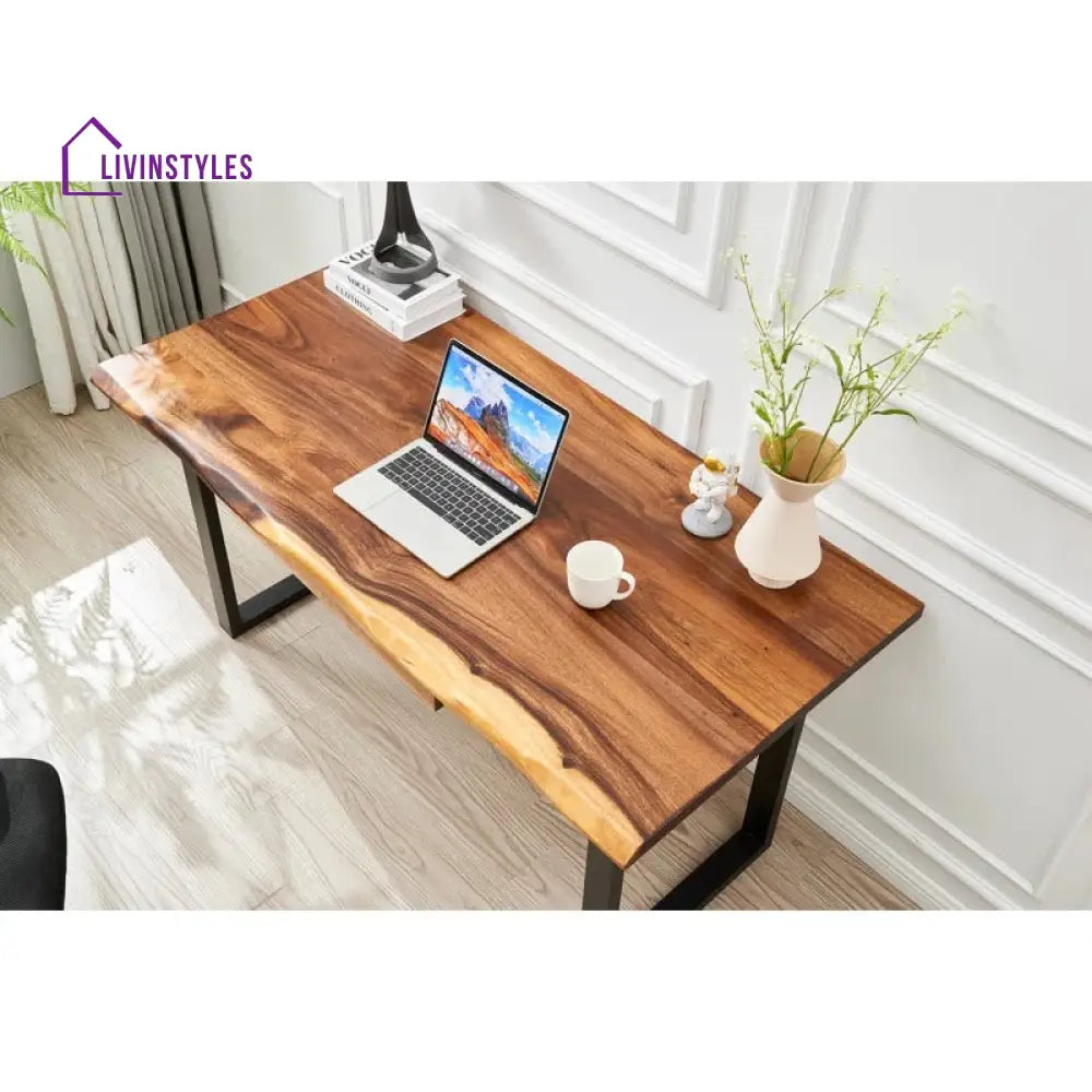 Lyudmila Solid Sheesham Wood Study Table for Students