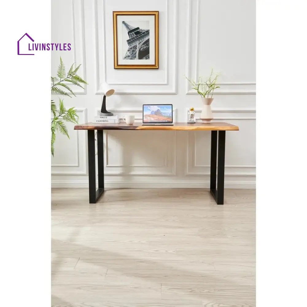 Lyudmila Solid Sheesham Wood Study Table for Students
