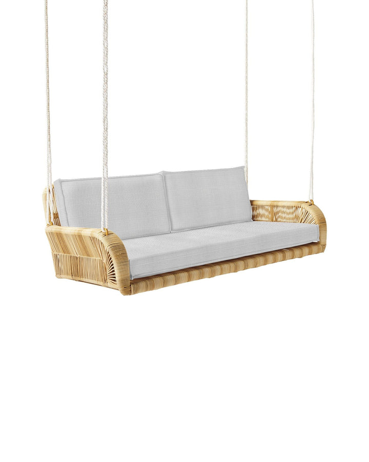 Zita Double Seater Hanging Swing Without Stand For Balcony , Garden Swing (Honey)