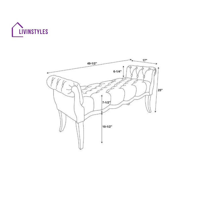 Maanvi Upholstery Bench