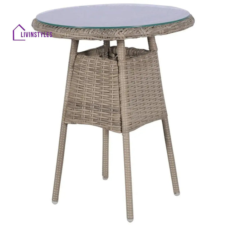 Maddy Outdoor Patio Seating Set 2 Chairs and 1 Table Set (Arabica) - Coffee Table Sets