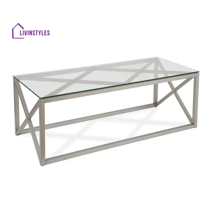 Madhav Metal Coffee Table For Living Room