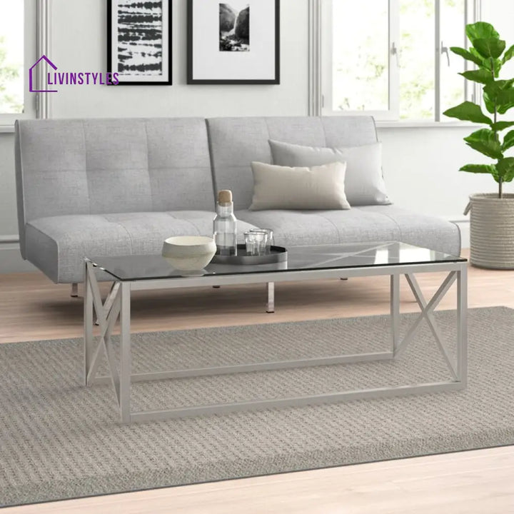 Madhav Metal Coffee Table For Living Room