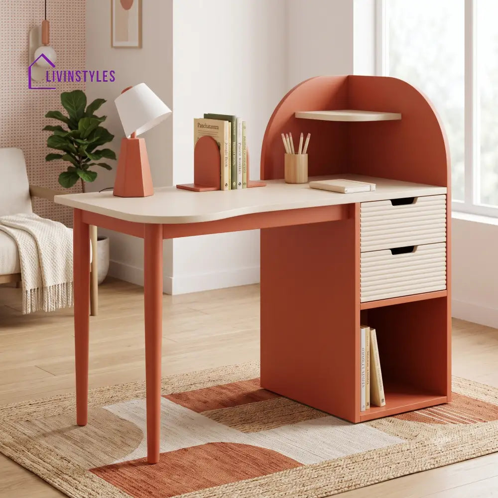 Madhumitha Mango Wood Kids Study Table | Study Table for Kids