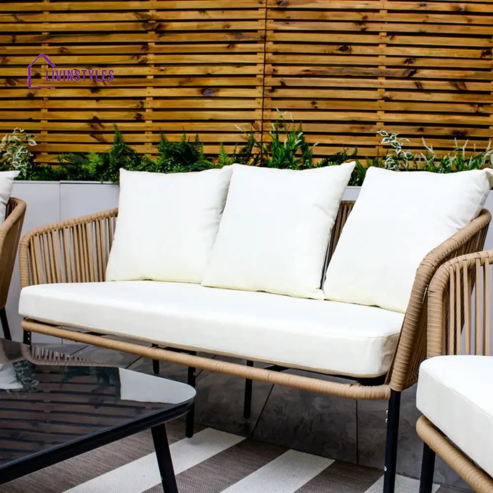 Madison 5-Seater Outdoor All-Weather Rope Sofa Set - Sofa Set