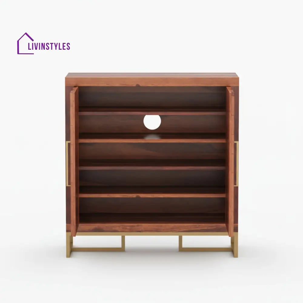 Magdalena Sheesham Wood Shoe Rack for Door