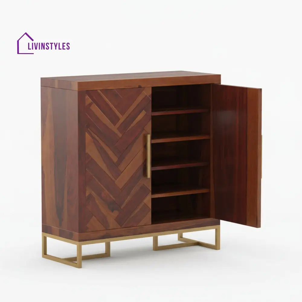 Magdalena Sheesham Wood Shoe Rack for Door