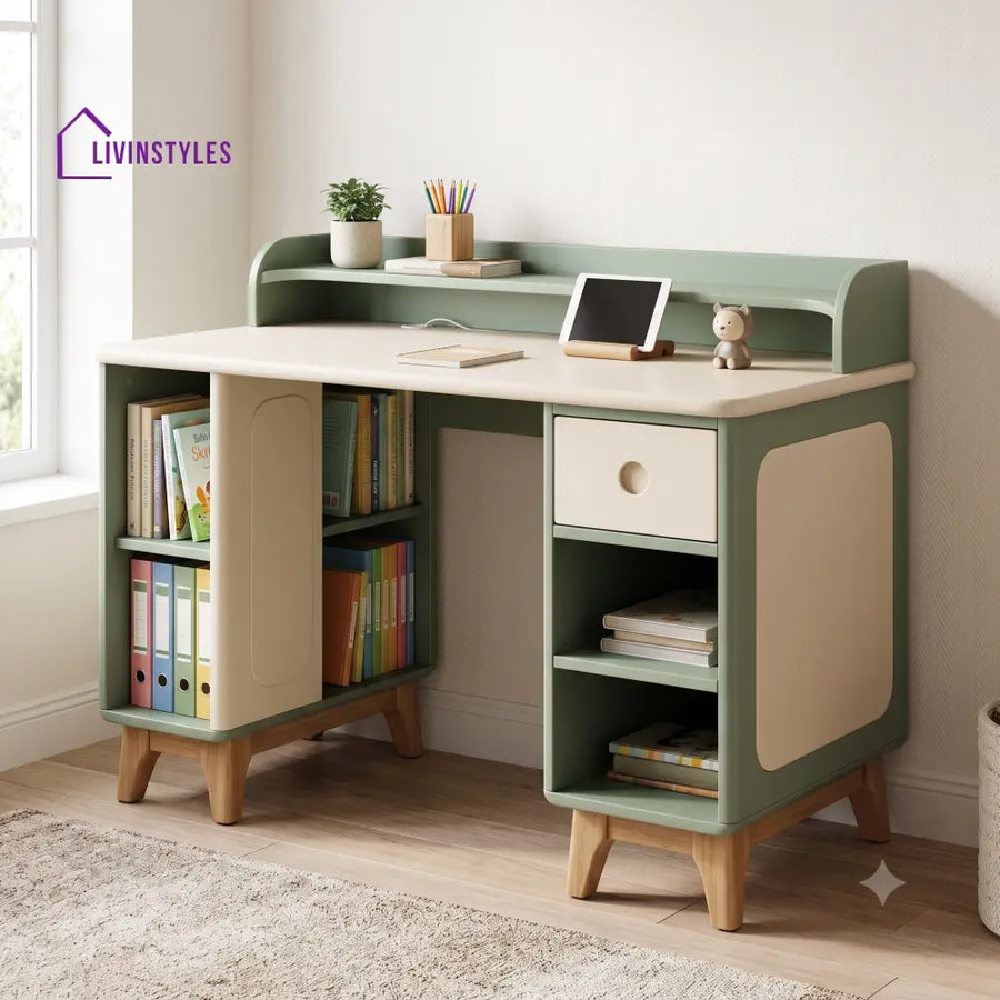 Mahalakshmi Mango Wood Kids Study Table | Study Table for Kids