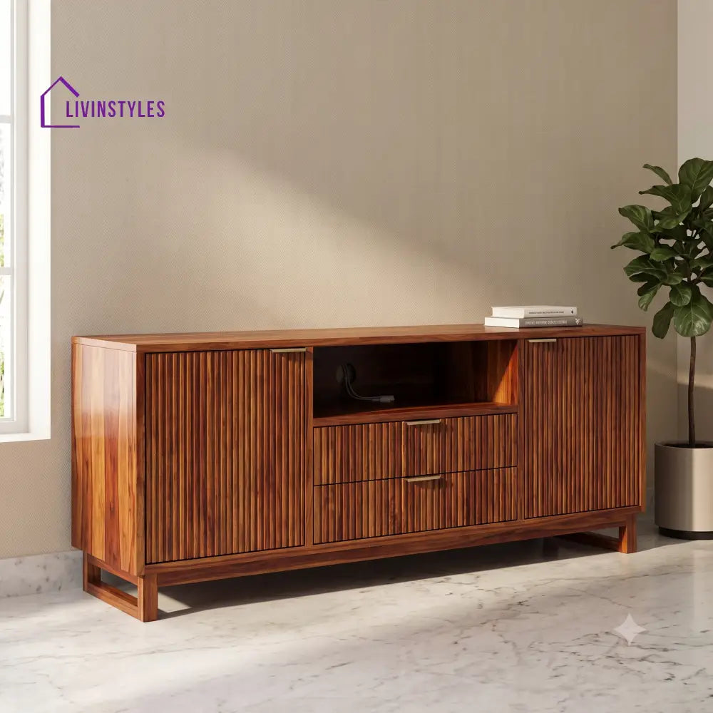 Mahesh Solid Sheesham Wood Tv Unit for Living Room | Tv Cabinet | Tv Console