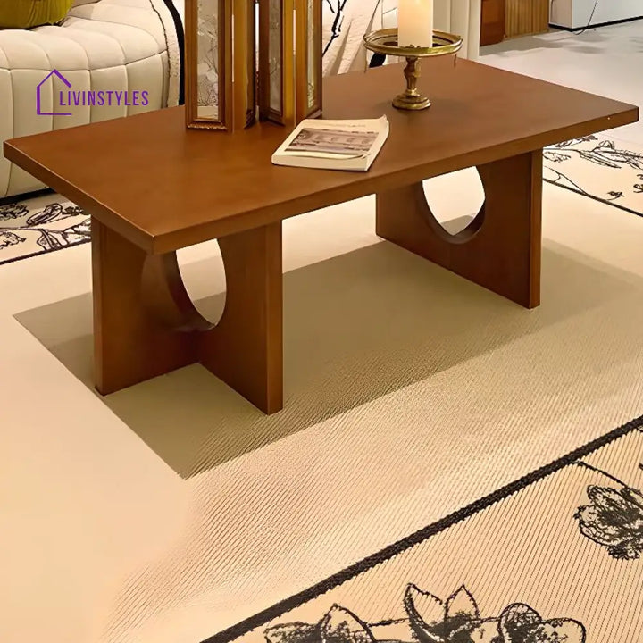 Mahi Solid Wood Coffee Table for Living Room