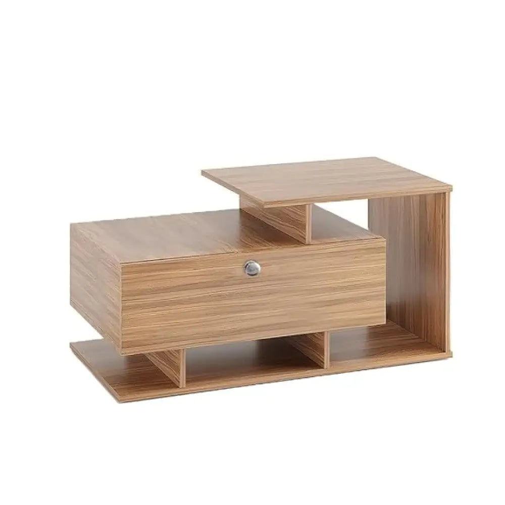 Mahi Stylish Centre Table & Teapoy for Living Room - Exotic Teak Coffee Table