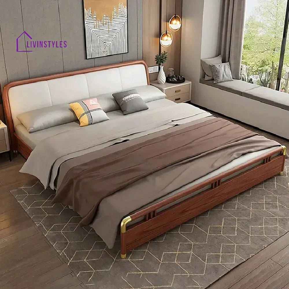 Mahira Solid Wood Sofa Come Bed for Living Room