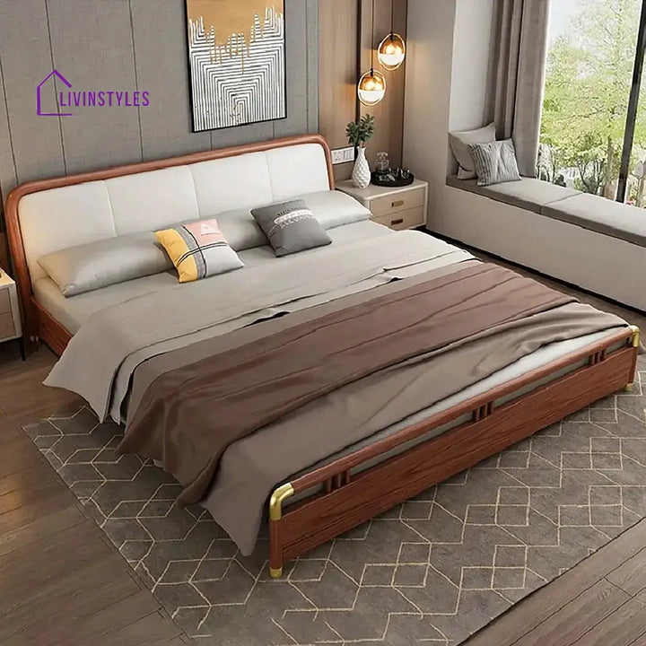 Mahira Solid Wood Sofa Come Bed for Living Room
