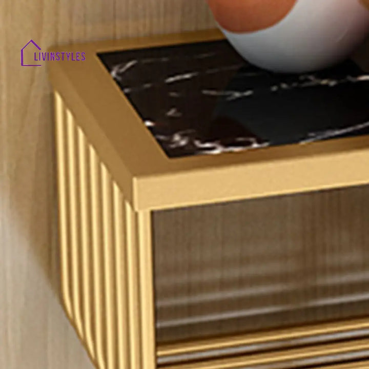 Mairav Stainless Steel Living Room Console Table