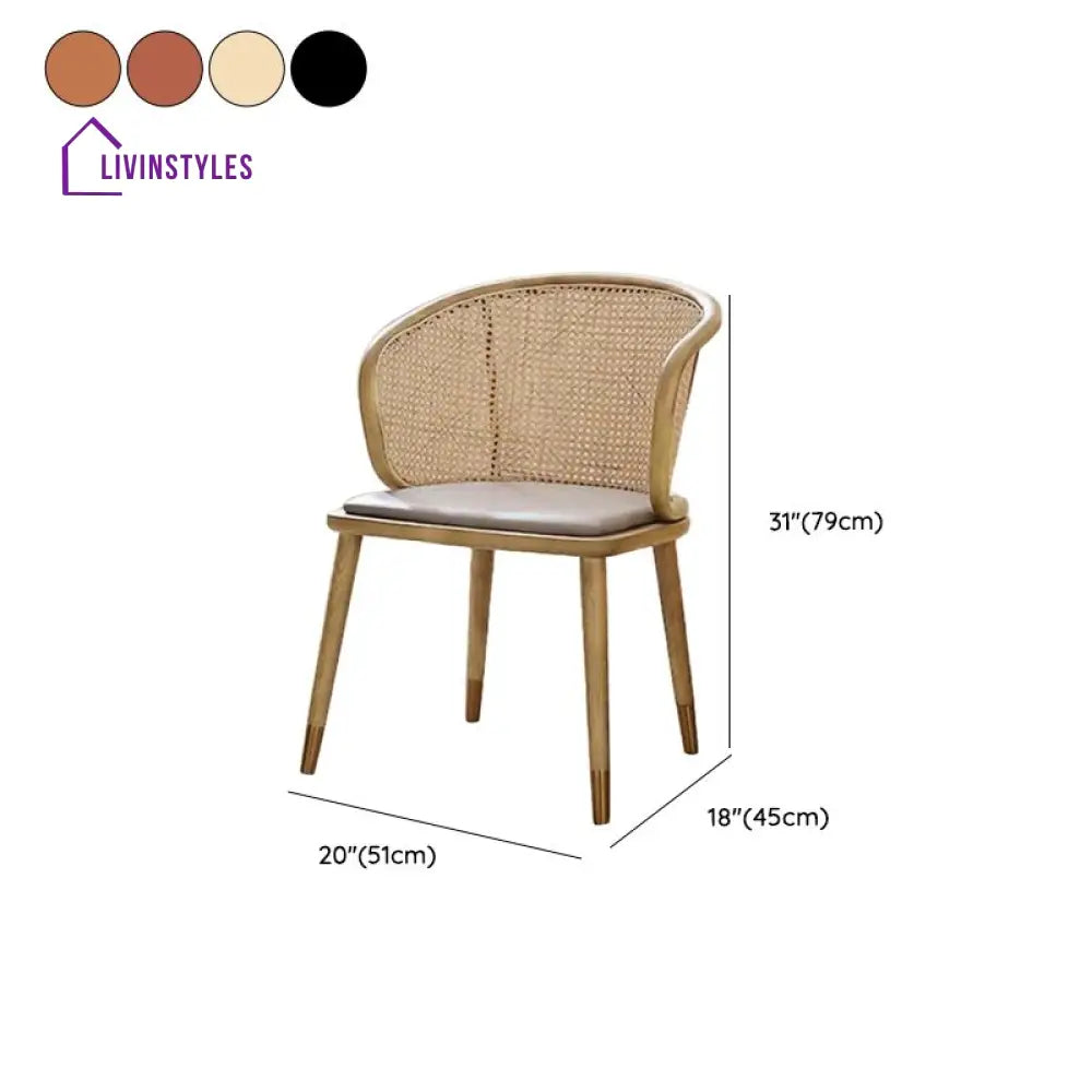 Maisha Wooden Dining Chair | Sheesham Wood