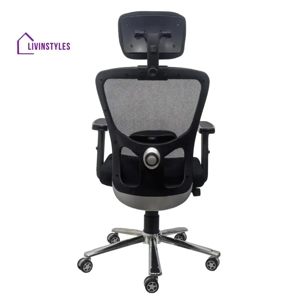 Majesty Black Jazz High Back Ergonomic Chair with Scorpio Base