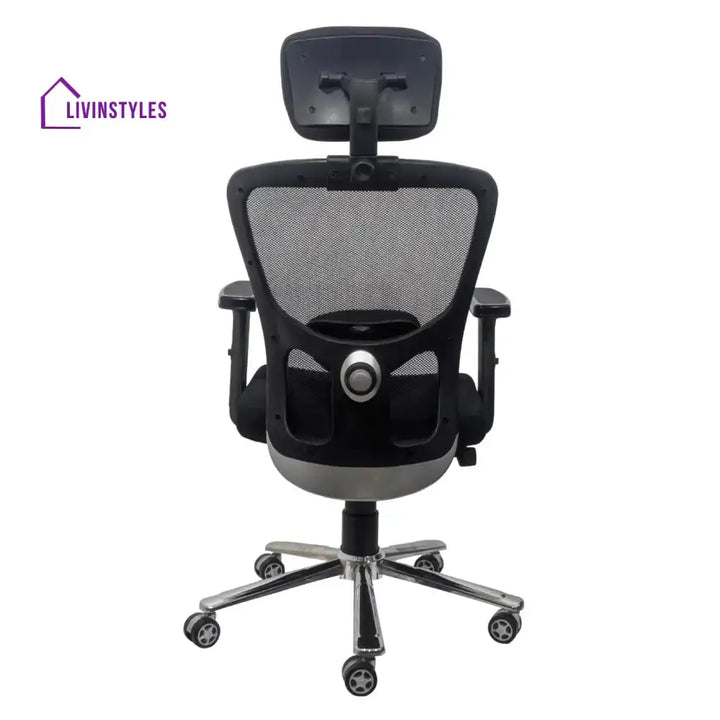 Majesty Black Jazz High Back Ergonomic Chair with Scorpio Base