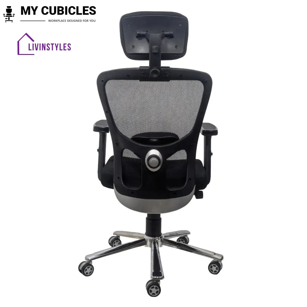 Majesty Black Jazz High Back Ergonomic Chair with Scorpio Base