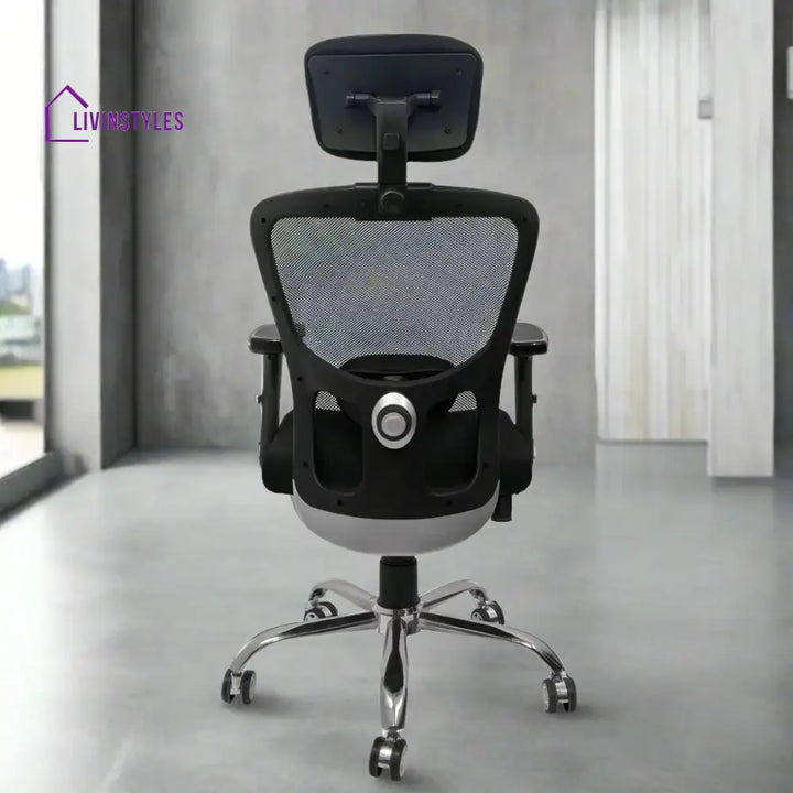 Majesty Black Jazz High Back Ergonomic Executive Office Chair | Spider Base