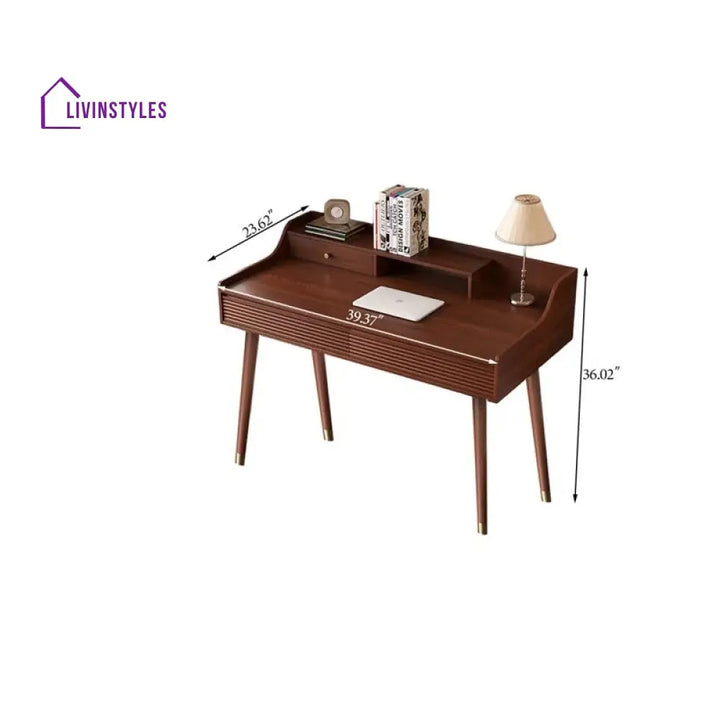 Malvina Solid Wood Study Table for Students