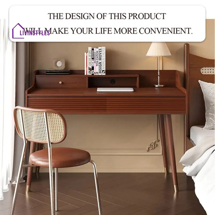 Malvina Solid Wood Study Table for Students