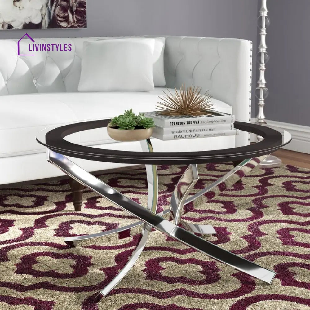 Manav Metal Coffee Table For Living Room