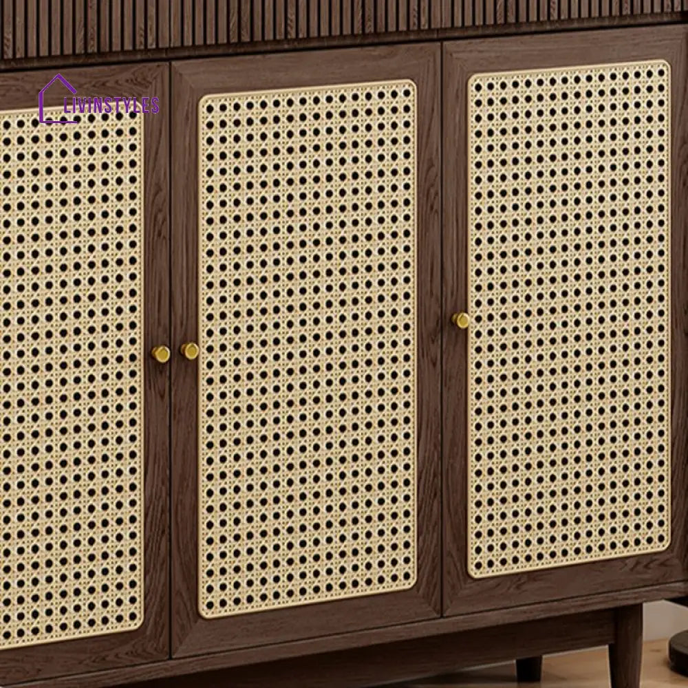 Manav Solid Wood Shoe Rack for Entryway