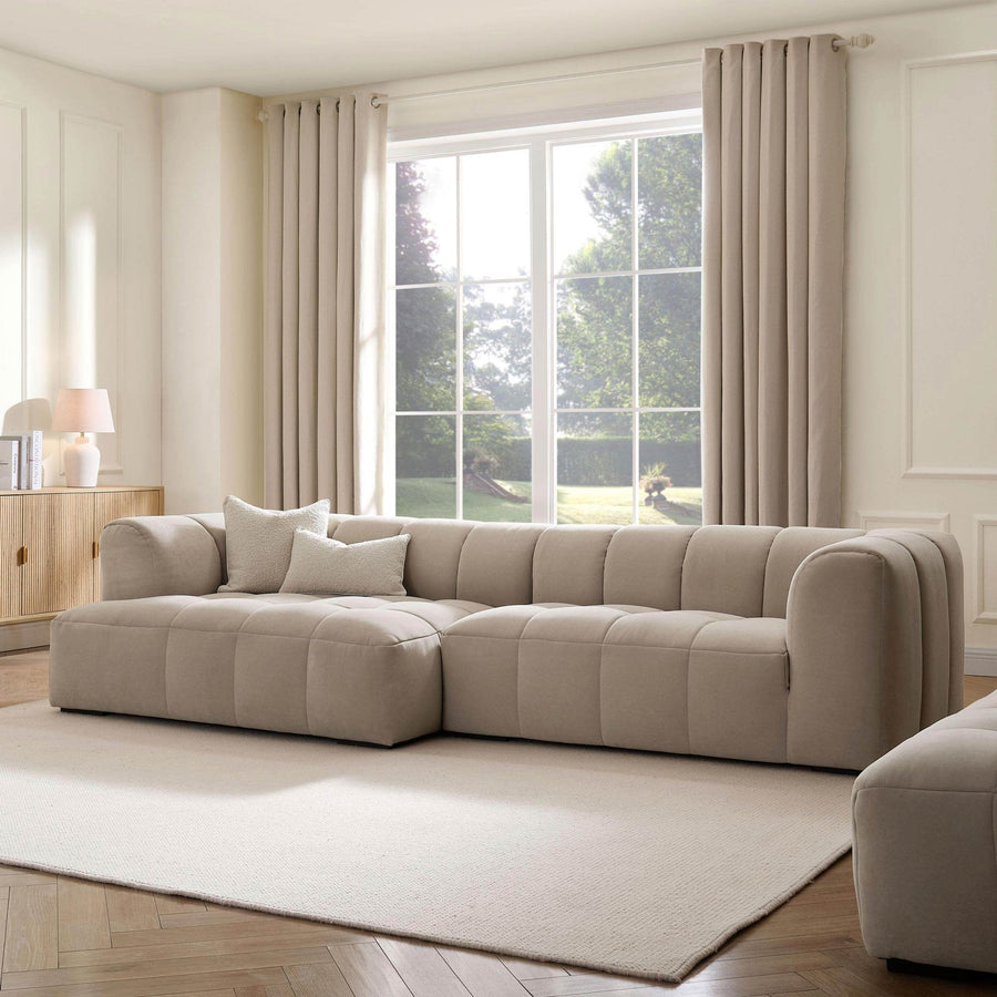 Melchor Left Hand Large Chaise Sofa Sofas