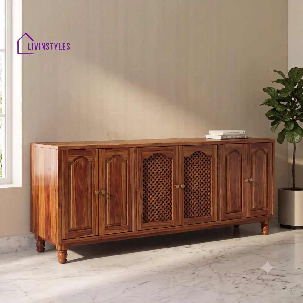 Manoj Solid Sheesham Wood Tv Unit for Living Room | Tv Cabinet | Tv Console