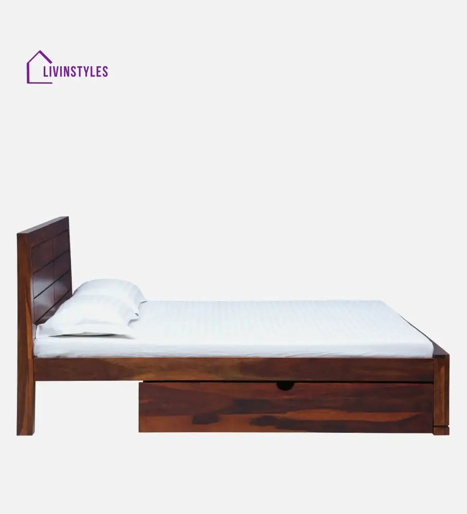 Moscow Natural Wood Storage Beds With Drawer Bedroom Furniture Sets