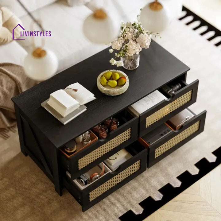 Mansi Solid Wood Coffee Table for Living Room