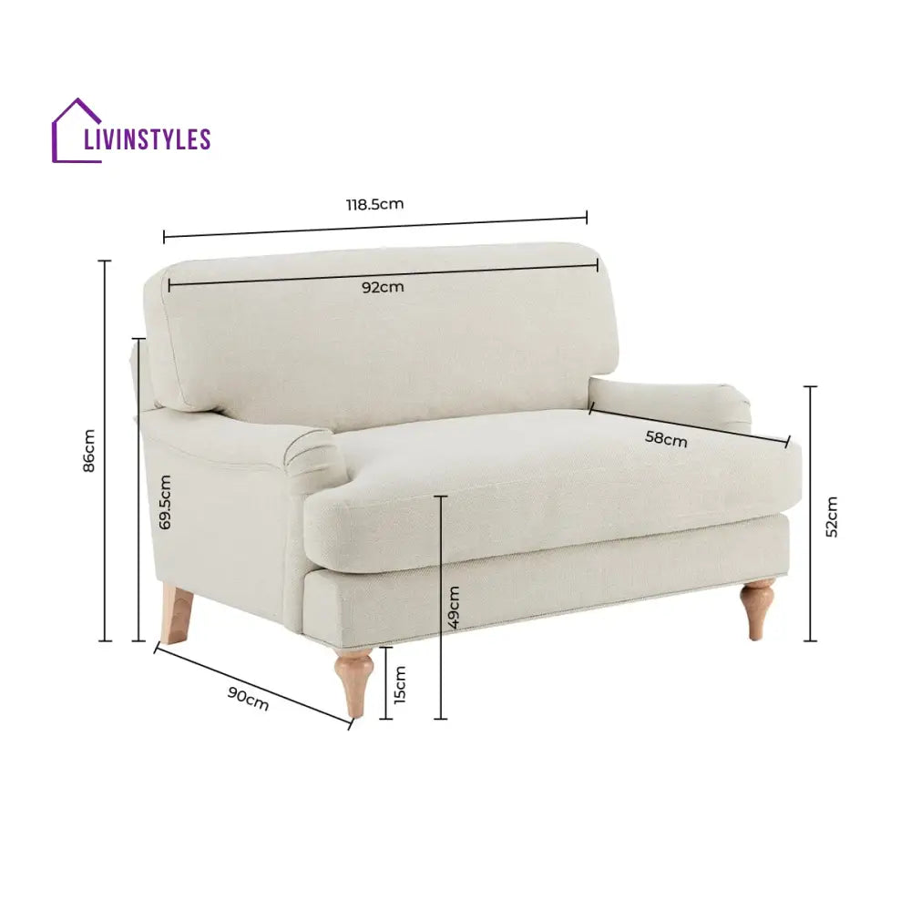 Manuel Loveseat - Beige - Sofas