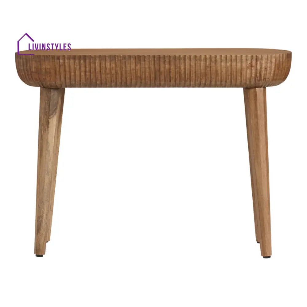 Manya Solid Wood Console Table for Living Room