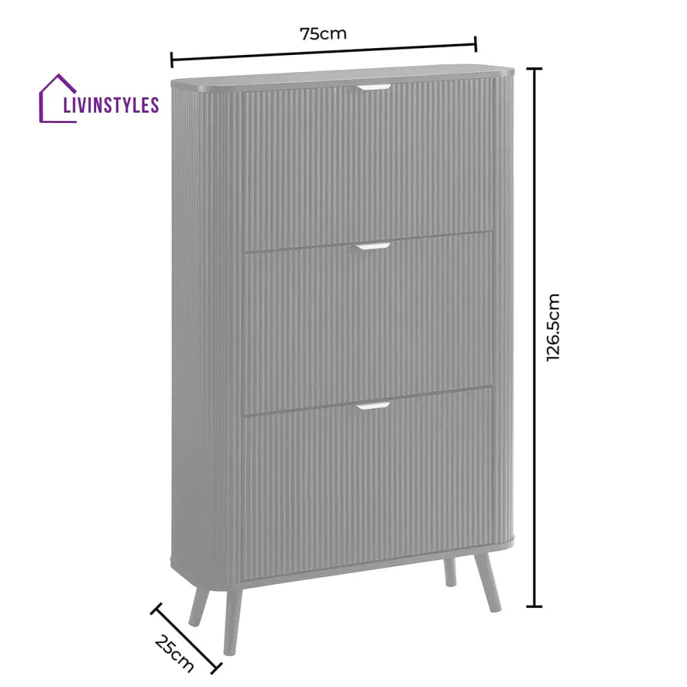Marcos Shoe Cabinet - Black - Storage Unit