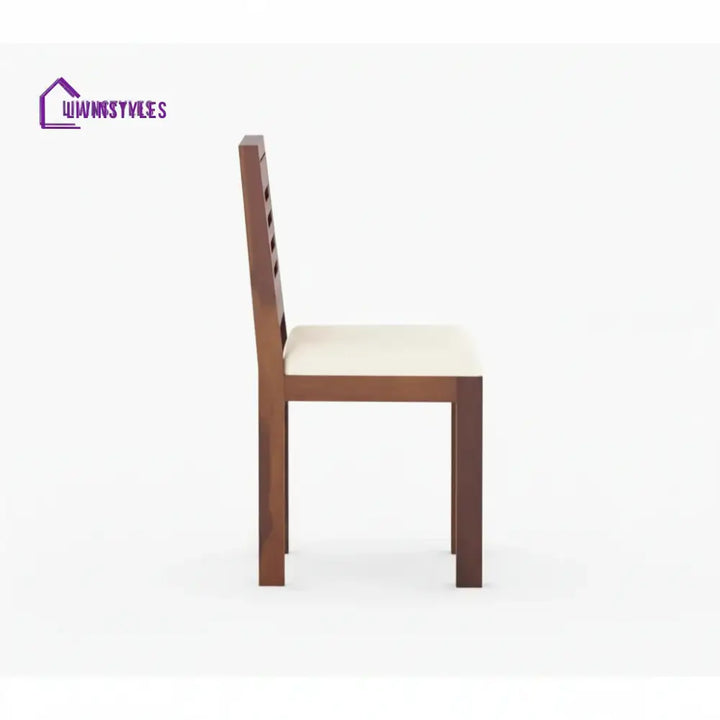 Daria Sheesham Wood 6 Seater Dining Sets With Cushion Top Chair