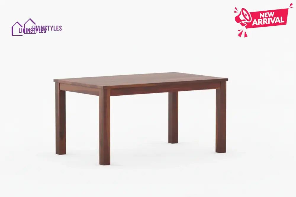 Daria Sheesham Wood 6 Seater Dining Sets With Cushion Top Chair