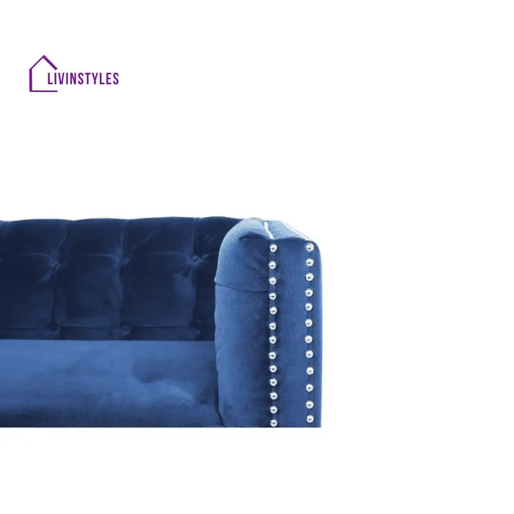 Maria 3 Seater Sofa in blue colour