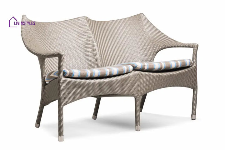 María Outdoor Sofa Set 2 Seater 2 Single seater and 1 Center Table (Beige) - Sofa Sets