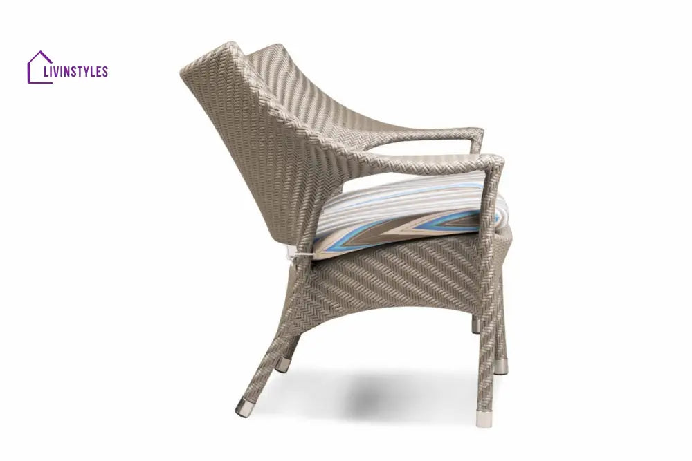 María Outdoor Sofa Set 2 Seater 2 Single seater and 1 Center Table (Beige) - Sofa Sets