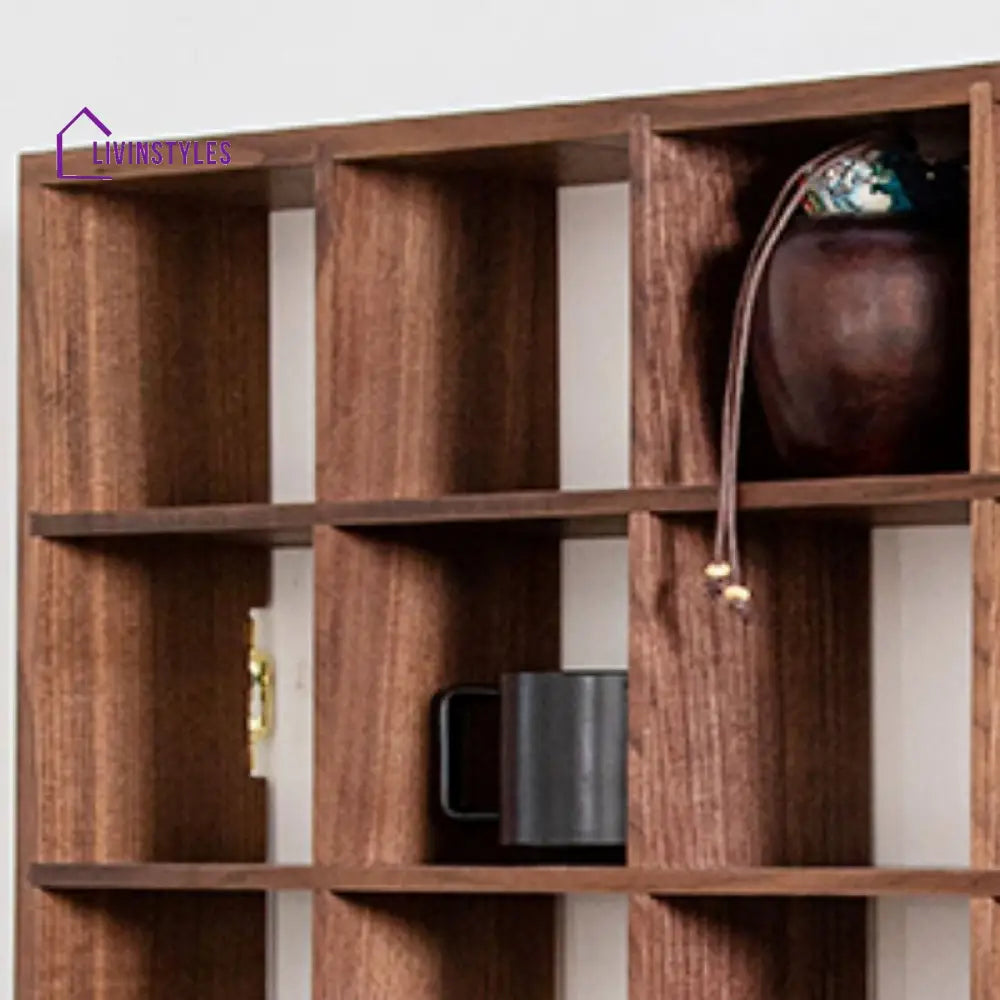 Maria Solid Wood Storage Shelves