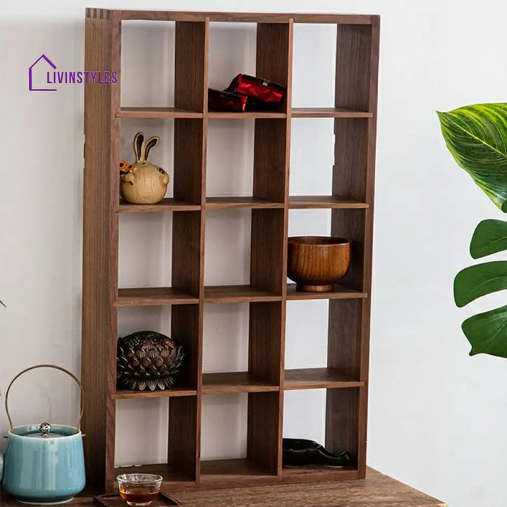 Maria Solid Wood Storage Shelves