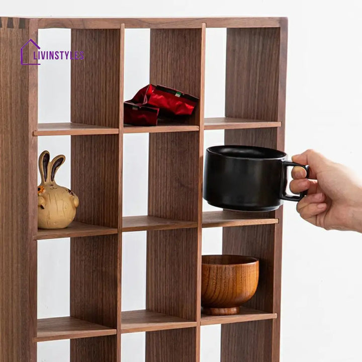 Maria Solid Wood Storage Shelves