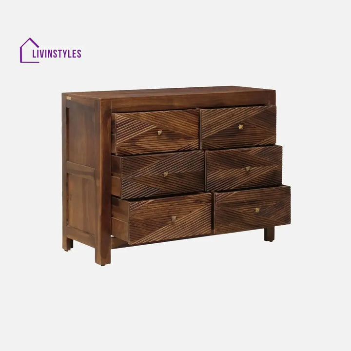 Mariana sheesham wood chest of drawers