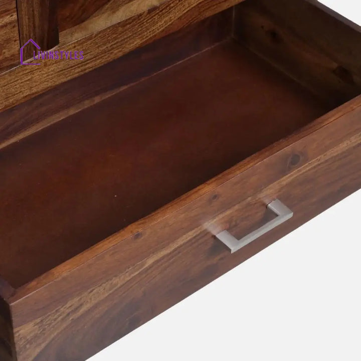 Maribel sheesham wood chest of drawers